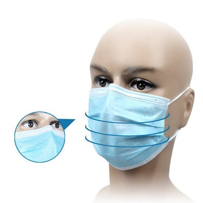 50Pcs Disposable Medical Dustproof Surgical Face Mouth Masks Ear Loop