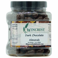 Dark Chocolate Almonds - 1.5 Lb Container