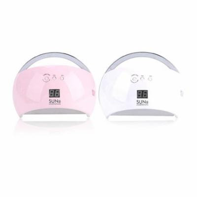 Keenso 2Colors 48W Nail Lamps for Gel Polish,UVLED Light Nail Art Lamp Touch Button Manicure Nail Gel Curing Dryer, Nail Art Light Dryer, Gel Curing Lamp