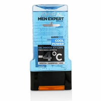 Men Expert Shower Gel - Cool Power (For Body, Face & Hair)-300ml/10.1oz