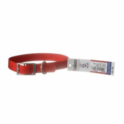 Coastal Pet Single Nylon Collar - Red 12