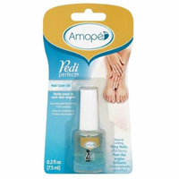 Amope Pedi Perfect Nail Care Oil 0.2 Oz (7.5ml) + FREE Eyebrow Trimmer