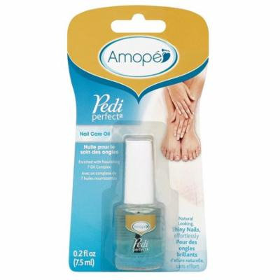 Amope Pedi Perfect Nail Care Oil 0.2 Oz (7.5ml) + FREE Eyebrow Trimmer