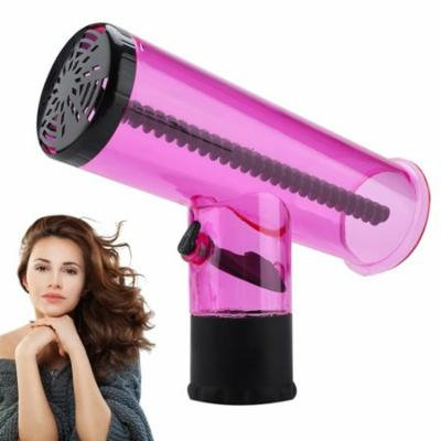 Tbest Hair Dryer Roller,Hair Dryer Curls Diffuser with 2 Curl Sticks Spin Roller Styler Easy Wind Cap Best Gift Home,Hair Dryer Spin Roller