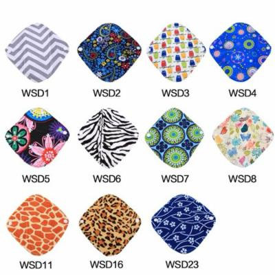 Yosoo 11 Patterns Heavy Reusable Washable Panty Liner Bamboo Cloth Mama Menstrual Sanitary Pad Hot , Panty Liner, Cloth Menstrual Pads