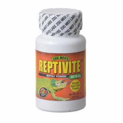 Zoo Med Reptivite Reptile Vitamins with D3 2 oz - Pack of 10