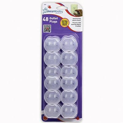 Dreambaby Outlet Plugs, 48-Count