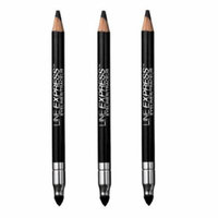 Maybelline Line Express Eyeliner #902 Soft Black (Pack of 3) + FREE Eyebrow Trimmer