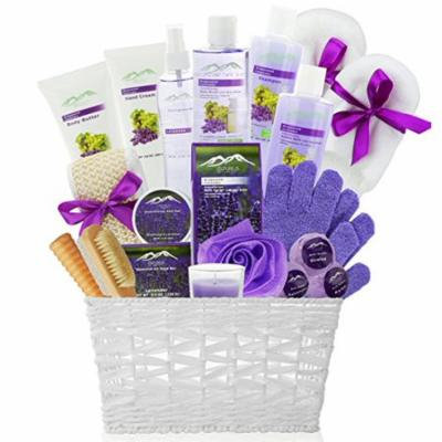 Gourmet Spa Gift Basket with Essential Oils