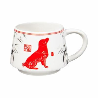 Ceramic Cup, 12 OZ, Year of the Dog