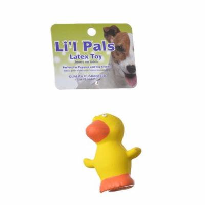Lil Pals Latex Duck Dog Toy 2.75