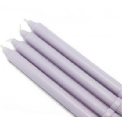 Zest Candle 10 Lavender Formal Dinner Taper Candles