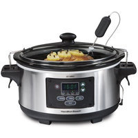Hamilton Beach - Set N Forget Cooker - Metallic