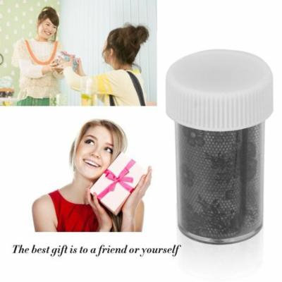 3D Black Lace Nail Art Foil Stickers Flower Nail Decals Tips Manicure Tool