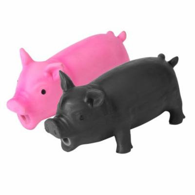 Tbest 1Pcs Soft Lovely Latex Dog Toy Sounding Pig Pet Puppy Chew Children Kids Play Supplies , Sounding Pig,Pet Toy