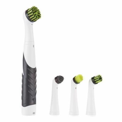 5-Piece Super Sonic Cleaning Brush Set, All-Purpose, Kitchen, Bathroom, Household, Low Force