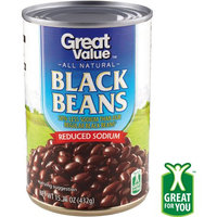 Great Value Reduced Sodium Black Beans