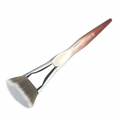 Honhui Sector Makeup Brush,Goat Hair Blush Face Powder Foundation Cosmetic Brush