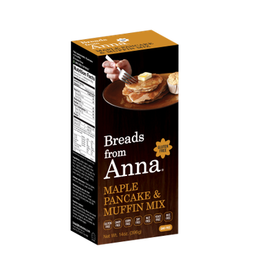 Breads From Anna Gluten Free Pancakes & Muffins Mix Maple 14 oz