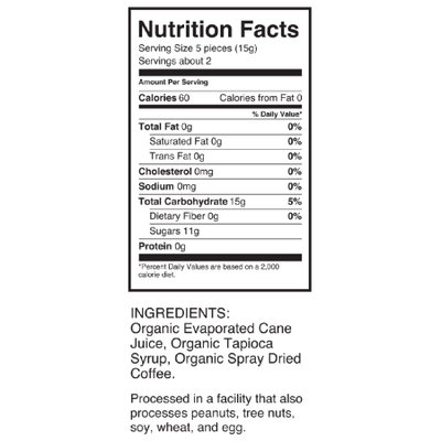 Goldensands Group k fÄ Organic Coffee Candy, 1.05 oz