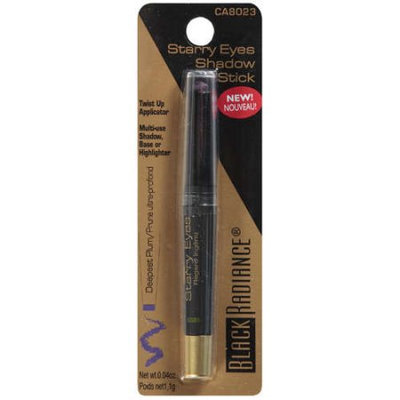 Black Radiance Starry Eyes Shadow Stick, Deepest Plum, .04 oz
