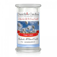 Clean Cotton Surprise Candle with a Ring Inside