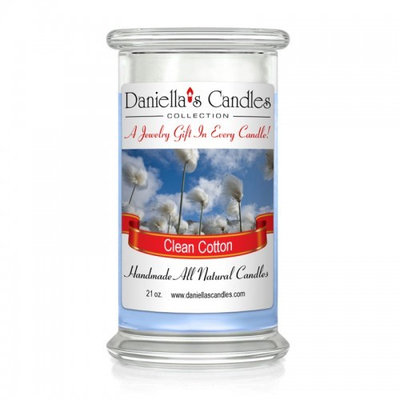 Clean Cotton Surprise Candle with a Ring Inside