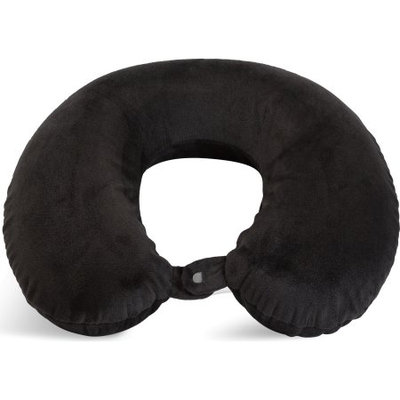 Wolf Manufacturing Worlds Best Cushion Soft Shaped Memory Foam Neck Pillow Black