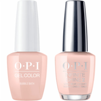 OPI GELCOLOR BUBBLE BATH #S86 + INFINITE SHINE #S86