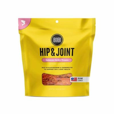 BIXBI Hip & Joint Dog Jerky Treats, Salmon, 15 Ounce