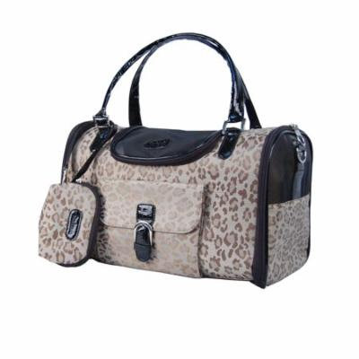Anima Dog Carrier for Small Dogs Below 8-Pound, Medium, Gold Leopard
