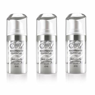 Olay Regenerist Luminous Dark Circle Correcting Swirl Eye Serum, 15ml (0.5 Fl Oz) (Wholesale Pack) (Pack of 3) + Beyond BodiHeat Patch, 1 Ct