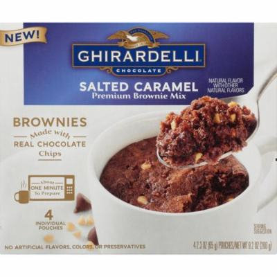 Ghirardelli Salted Caramel Mug Brownie Mix, 9.2-Ounce Box