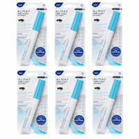 Almay One Coat Multi-Benefit Volume, Length, Definition & Conditioning Mascara # 502 Black (Pack of 6) + Beyond BodiHeat Patch, 1 Ct