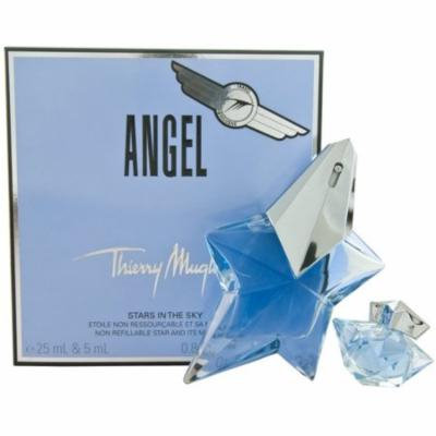 6 Pack - Thierry Mugler Angel Eau De Parfum Spray & Eau De Parfum Mini For Women 2 ea