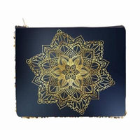 Gold Mandala Print - Double Sided 6.5