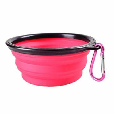 Generic Hot Sale Pet Products Silicone Bowl Pet Folding Dog Bowls For Food the Dog Drink