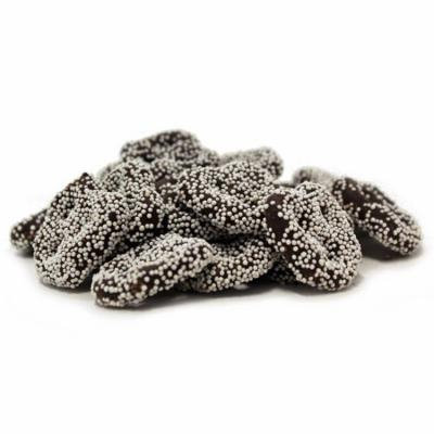 Gourmet Dark Chocolate Covered Pretzels with White Nonpareils by Its Delish (5 lbs)