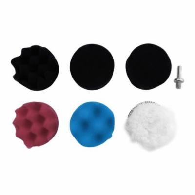 Car Sponges Cleaning Polishing Buffing Waxing Pads Set Automobile Car Beauty Car-styling Wheel Kit With Drill Adapter