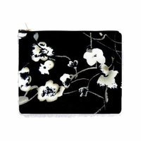 Black and White Flowers Print - Double Sided 6.5