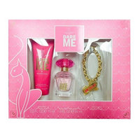 Baby Phat DARE ME Eau de Toilette Spray, Body Cream, and Charm Bracelet Gift Set