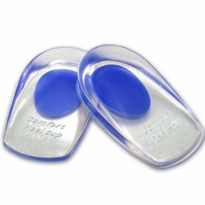 New Comfortable Soft Rubber Gel Pain Heel Spur Cup Insoles Support Shoe Cushion Inserts