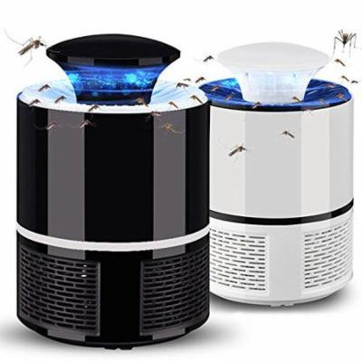 USB Powered Mosquito Killer Lamp Non-Toxic Electronic Bug Zapper Safe (Black)