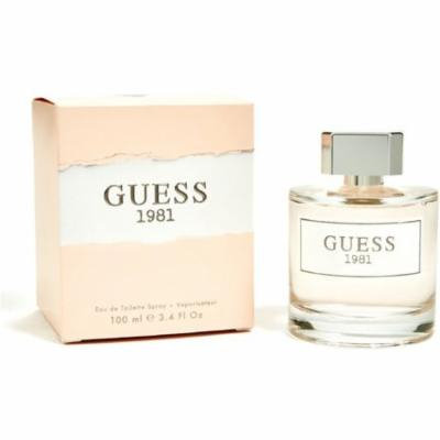 6 Pack - Guess Women's 1981 Eau De Toilette Spray 3.4 oz