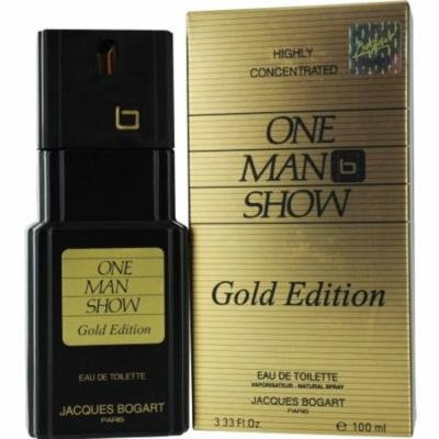 3 Pack - Jacques Bogart One Man Show Eau De Toilette Spray for Men 3.33 oz
