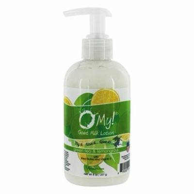 Goat Milk Lotion Green Tea & Lemongrass - 8 fl. oz. by O My! (pack of 12)