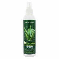 Organically Grown Aloe Vera Spray - 8 fl. oz. by Real Aloe (pack of 6)