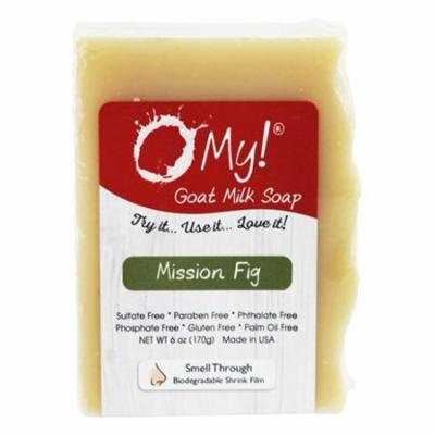 Goat Milk Soap Mission Fig - 6 oz. by O My! (pack of 3)