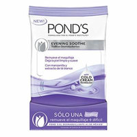 Ponds Wet Cleansing Towelettes, Evening Soothe, 28 Count (Pack of 2)
