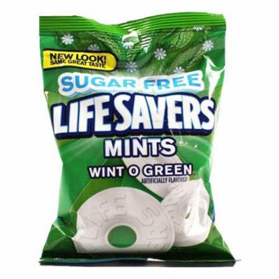 LifeSavers Wint-O-Green Hard Candy, No Sugar (Pack of 2)